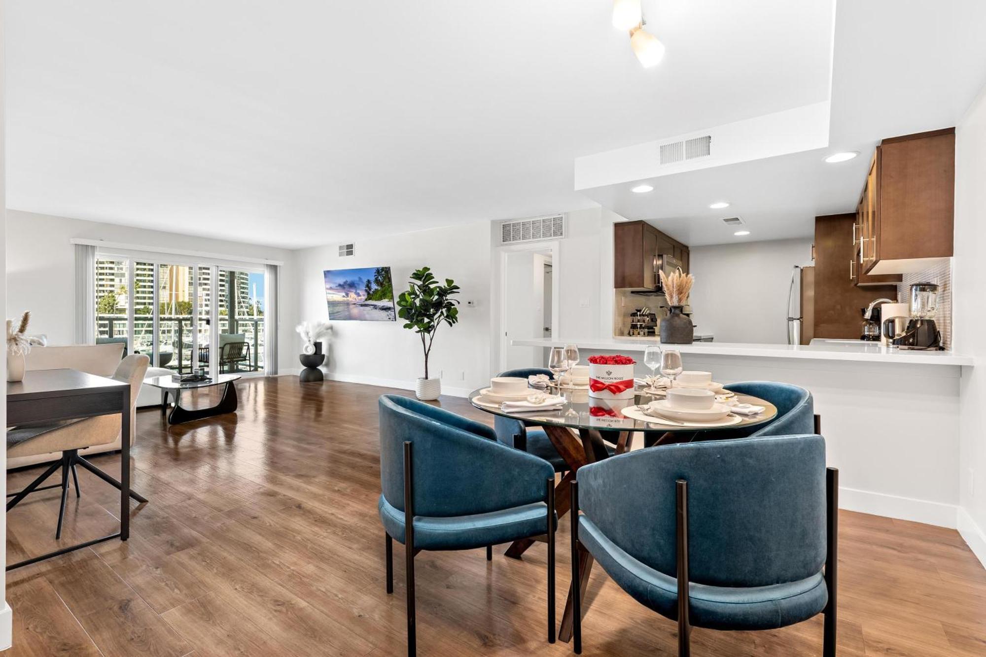 Appartamento Sunlit Marina View 2br - Blue Agate Seaside Gem Los Angeles